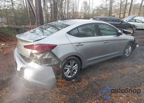 2020 Hyundai Elantra Sel z USA, uszkodzony, nr VIN 5NPD84LF7LH625343